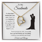 To My Soulmate | My Love, My Everything | Forever Love Necklace - Gift for Wife, Fiance, Girlfriend - ALL4THEGIFTOFIT