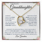 To My Beautiful Granddaughter | Always in My Heart | Love Grandma - ALL4THEGIFTOFIT