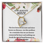 To My Beautiful Niece | The Love Between An Aunt & Niece Knows No Distance | Forever Heart Necklace - ALL4THEGIFTOFIT
