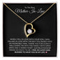 To The Best Mother-In-Law | Lucky and Blessed | Forever Love Necklace - Gift for Mother's Day, Wedding, Birthday, Holidays - ALL4THEGIFTOFIT