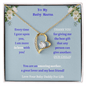 To My Baby Mama | Love Your Baby Daddy | Forever Love Necklace - ALL4THEGIFTOFIT