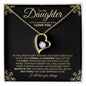 To My Daughter | I Believe In You | Forever Love Necklace - ALL4THEGIFTOFIT