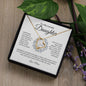 To My Lovely Daughter | My Last Breath - Mom | Forever Love Necklace - ALL4THEGIFTOFIT
