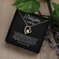 To My Daughter | You are Strong and Confident | Forever Love Necklace - ALL4THEGIFTOFIT