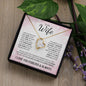 To My Wife | You Were My Missing Piece | Forever Love Necklace - Gift for Soulmate - ALL4THEGIFTOFIT