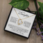 To My Daughter | I Love You to the Moon and Back | Forever Love Necklace - ALL4THEGIFTOFIT