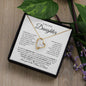 To My Lovely Daughter | You are My Greatest Gift | Forever Love Necklace - ALL4THEGIFTOFIT