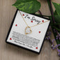 I'm Sorry | Please Forgive Me | Forever Love Necklace - Gift for Wife, Soulmate, Fiancée, Girlfriend - ALL4THEGIFTOFIT