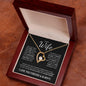 To My Wife | I Love You Forever & Always | Forever Love Necklace - ALL4THEGIFTOFIT