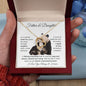 Father & Daughter | Forever Connected At Heart | Forever Love Necklace - ALL4THEGIFTOFIT