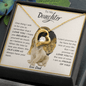 To My Daughter | Proud of You - Dad | Forever Love Necklace - ALL4THEGIFTOFIT