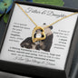 Father & Daughter | Forever Connected At Heart | Forever Love Necklace - ALL4THEGIFTOFIT