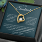 To My Soulmate | In Your Eyes I Have Found My Home | Forever Love Necklace - Gift for Wife, Fiance, Girlfriend - ALL4THEGIFTOFIT