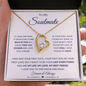 To My SOULMATE | I Love You To The Moon & Back | Forever Love Necklace - Gift for Wife, Fiancée, Girlfriend - ALL4THEGIFTOFIT