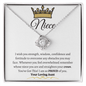 Niece | I Am So Proud Of You | Love Knot Necklace - ALL4THEGIFTOFIT