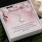 To My Wonderful Niece | You are Loved Beyond Measure | Alluring Beauty Necklace - ALL4THEGIFTOFIT