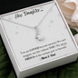 Hey Daughter...| You are Loved | Mom & Dad | Alluring Beauty Necklace - ALL4THEGIFTOFIT