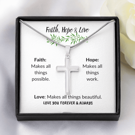 Faith, Hope & Love | Love You Forever & Always - ALL4THEGIFTOFIT