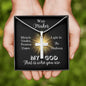 Way Maker | Cross Necklace - Gift for Easter, Baptism, First Communion, Confirmation, Birthdays - ALL4THEGIFTOFIT