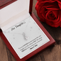 Hey Daughter...| You are Loved | Mom & Dad | Alluring Beauty Necklace - ALL4THEGIFTOFIT