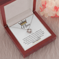 Niece | I Am So Proud Of You | Love Knot Necklace - ALL4THEGIFTOFIT