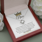 Niece | I Am So Proud Of You | Love Knot Necklace - ALL4THEGIFTOFIT