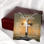 To My Amazing Grandson | Forever in My Heart | Cross Necklace - Gift for Birthday, Confirmation, Holidays - ALL4THEGIFTOFIT