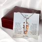 To My Son | I Will Always Have Your Back | Cross Necklace - ALL4THEGIFTOFIT