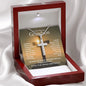 To My Amazing Grandson | Forever in My Heart | Cross Necklace - Gift for Birthday, Confirmation, Holidays - ALL4THEGIFTOFIT