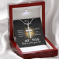 Way Maker | Cross Necklace - Gift for Easter, Baptism, First Communion, Confirmation, Birthdays - ALL4THEGIFTOFIT
