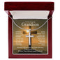 To My Amazing Grandson | Forever in My Heart | Cross Necklace - Gift for Birthday, Confirmation, Holidays - ALL4THEGIFTOFIT
